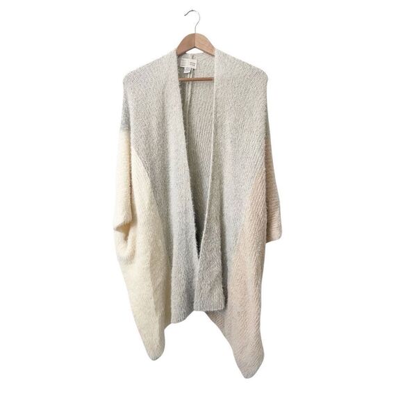 Anthropologie Saturday Sunday Color Block Knit Long Cardigan Sweater O/S - Picture 1 of 4